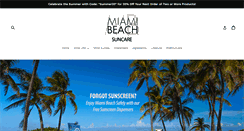 Desktop Screenshot of miamibeachsun.com